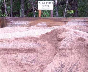 WASHED SAND WASHED SAND